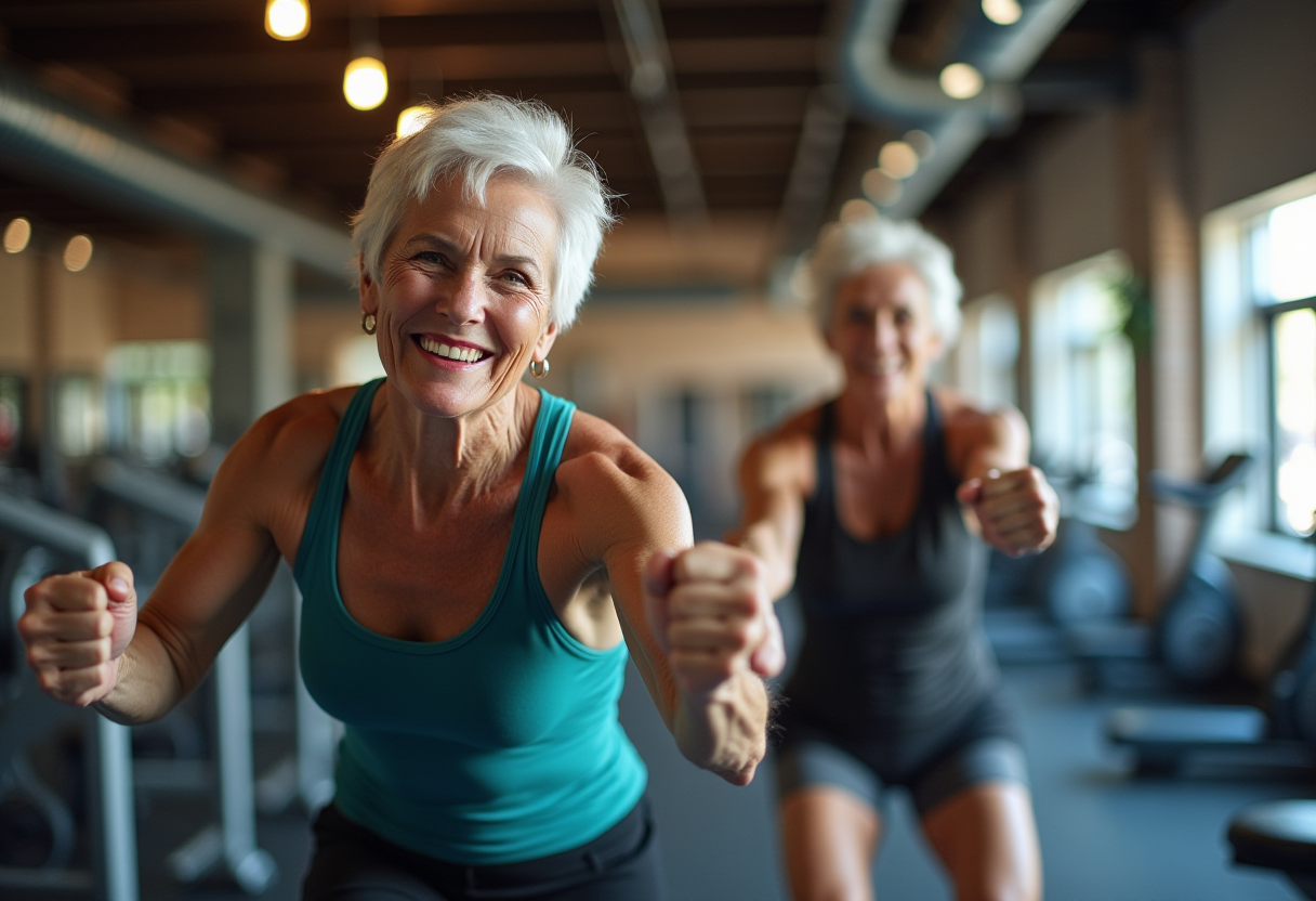 Тренер демонструє правильну техніку виконання вправ